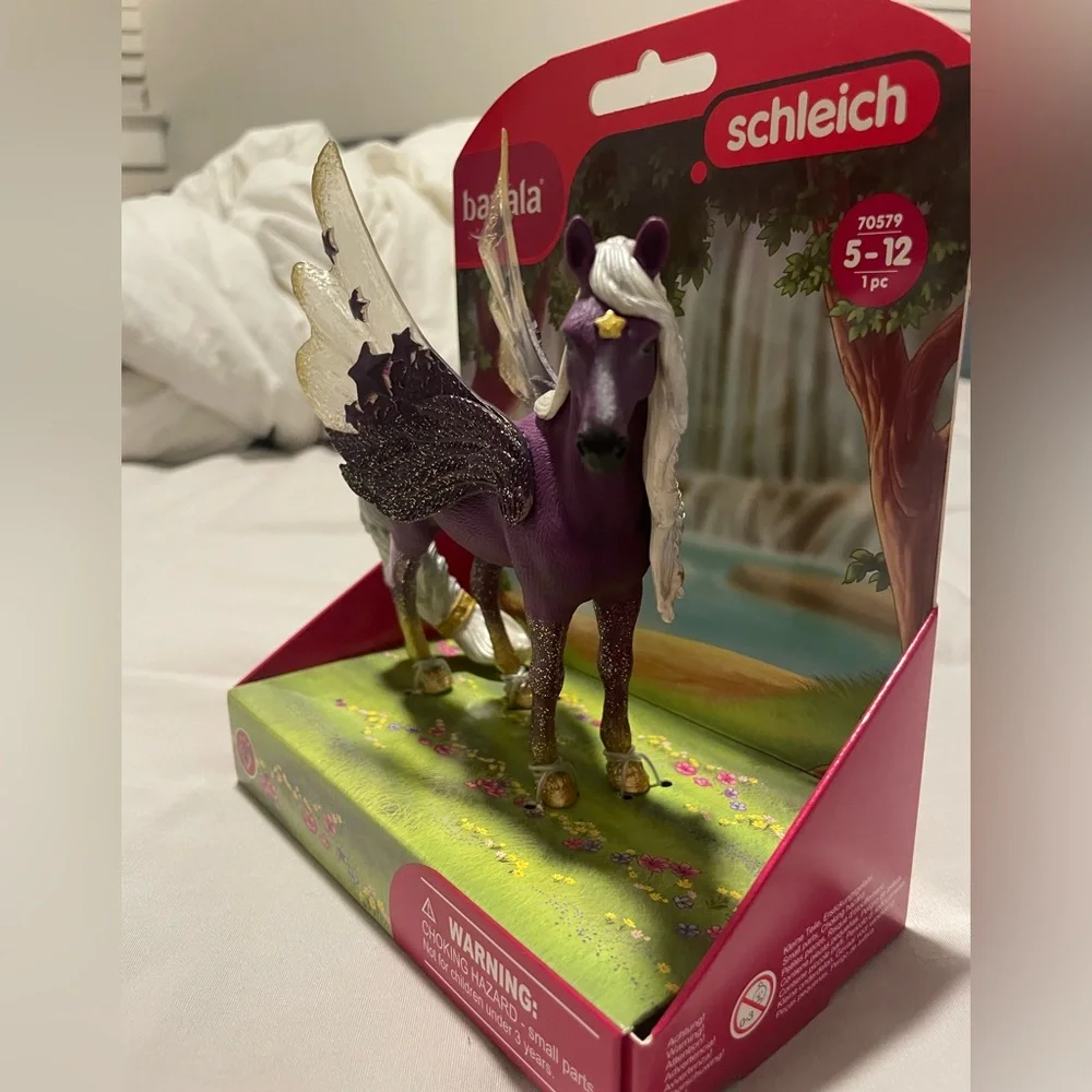 Schleich bayala Star Unicorn Flying Pegasus Horse Figurine Toy Kids Age 5+ New - Picture 7 of 9